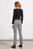 HOUNDSTOOTH JACQUARD PULL-ON PANT