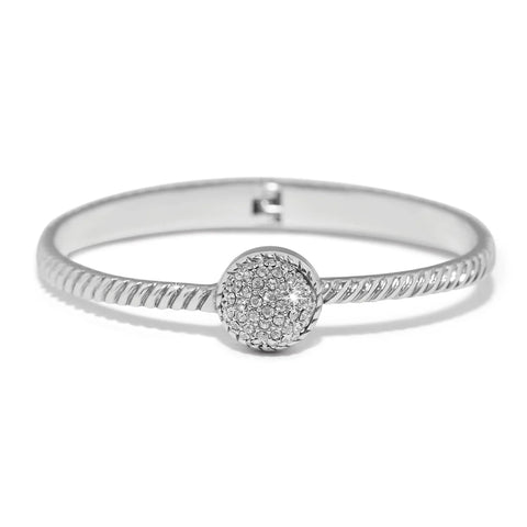 Illumina Celeste Dome Hinged Bangle