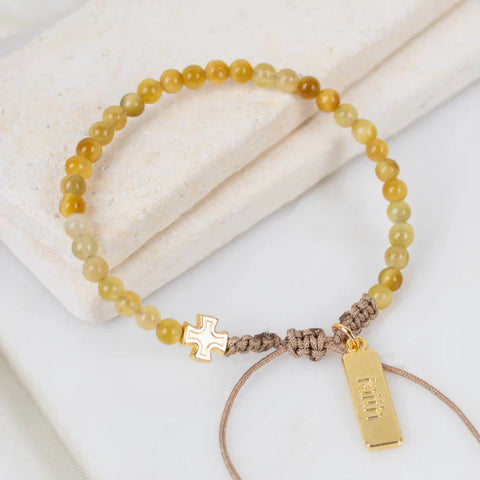 Jesus Prayer Rope Tiger's Eye Bracelet