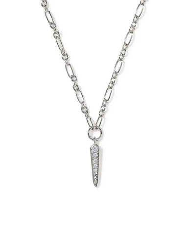 Fate Silver Short Pendant Necklace