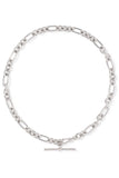 Embry Silver Link and Chain Necklace