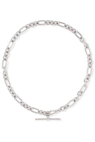 Embry Silver Link and Chain Necklace