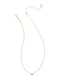 Mini Elisa Gold Satellite Short Pendant Necklace