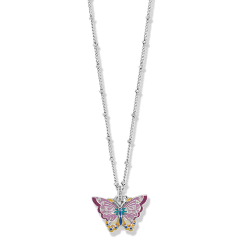 Kyoto In Bloom Butterfly Short Necklace