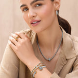 Meridian Solis Hematite Necklace