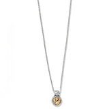 Meridian Aurora Petite Necklace- Silver Golden