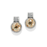 Meridian Aurora Petite Post Earrings- Silver Golden