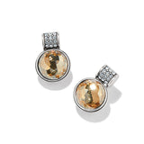 Meridian Aurora Petite Post Earrings- Silver Golden