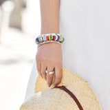 Mingle Medley Beaded Stretch Bracelet