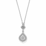 Mosaic Cerrillos Petite Teardrop Necklace
