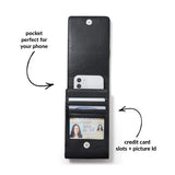 Pretty Tough Phone Organizer in Black