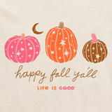 Women's Celestial Pumpkins Long Sleeve Crusher Vee