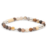 Intermix Stone Stacking Bracelet - Mexican Onyx