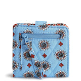 Small Tab Wallet- Marrakesh Geos in Cotton Gabardine