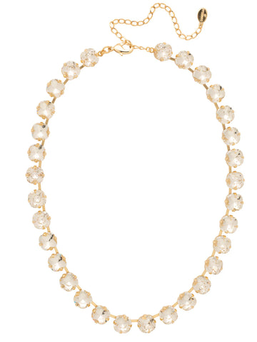 Halcyon Tennis Necklace-Crystal