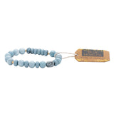 Stone Stack Bracelet Blue Howlite - Stone of Harmony