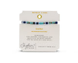 Skylar Paige - TEACHER - Morse Code Tila Beaded Bracelet