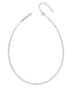 Renee Silver Tennis Necklace