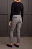 PULL ON ANKLE PANT-BORDEAUX