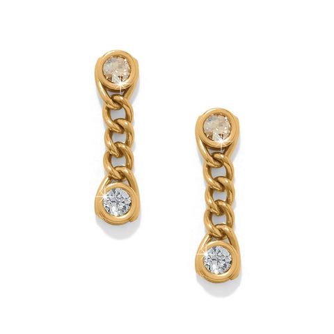 Trust Life Post Drop Earrings