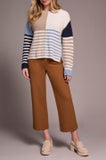 Boat Neck Sweater in Sandstone