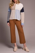 Boat Neck Sweater in Sandstone
