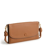 Wildwood Wallet Crossbody- Roasted Pecan in Leather