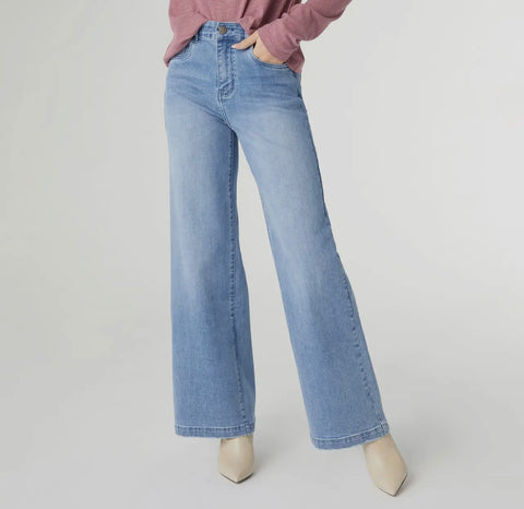 Everstretch Wide Leg Jean