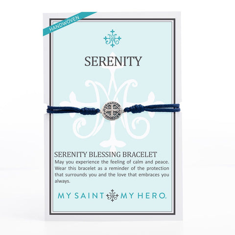 Serenity Blessing Bracelet - Navy
