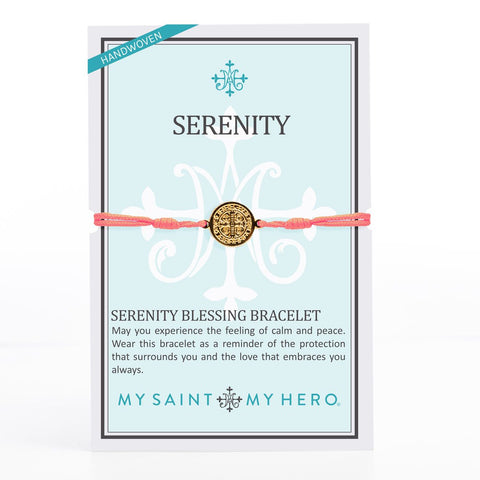 Serenity Blessing Bracelet - Gold/Peach