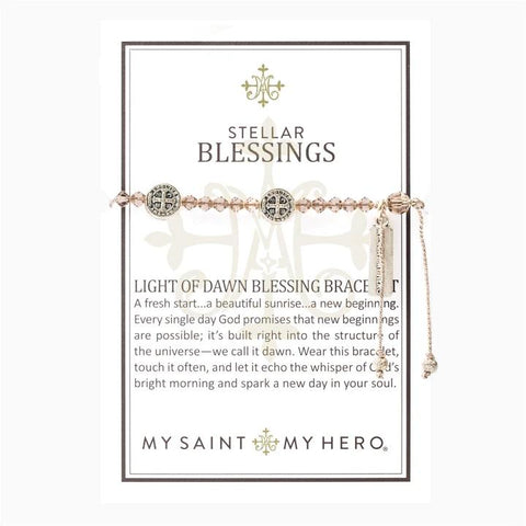 Stellar Blessings Light of Dawn Blessing Bracelet - Grey