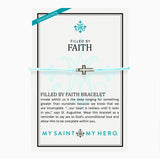 Filled by Faith Bracelet Silver/Mint