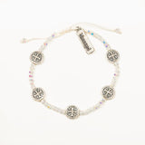 Gratitude Crystal Bracelet Silver/Crystal