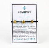 Gratitude Crystal Bracelet in Silver