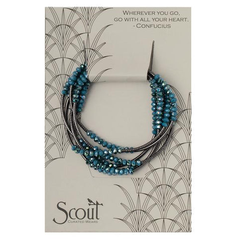 Scout Wrap: Peacock/Hematite