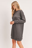 Loose fit Cable Knit Shift Dress