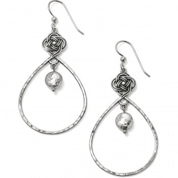 Interlok Knot Loop French Wire Earrings