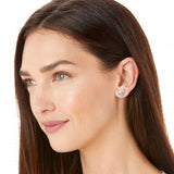 Stellar Heart Post Earrings