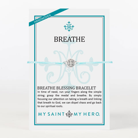 Breathe Blessing Bracelet in Mint