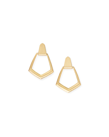 Paxton Hoop Earrings in Gold