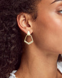 Paxton Hoop Earrings in Gold