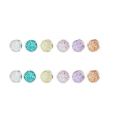 Colorful Crystal Stud Earrings