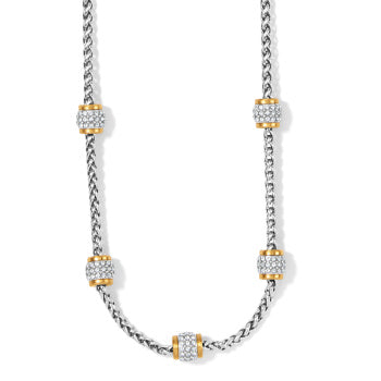 Meridian Petite Short Necklace 2 tone